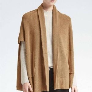 Banana Republic open front poncho
